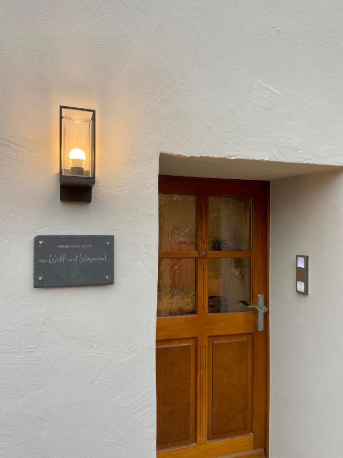 Ferienwohnung Am Wald-Und Wiesenkorb Kell am See Exteriör bild